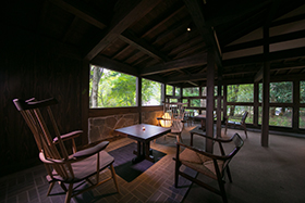 翡翠之庄関連施設、カフェスペース